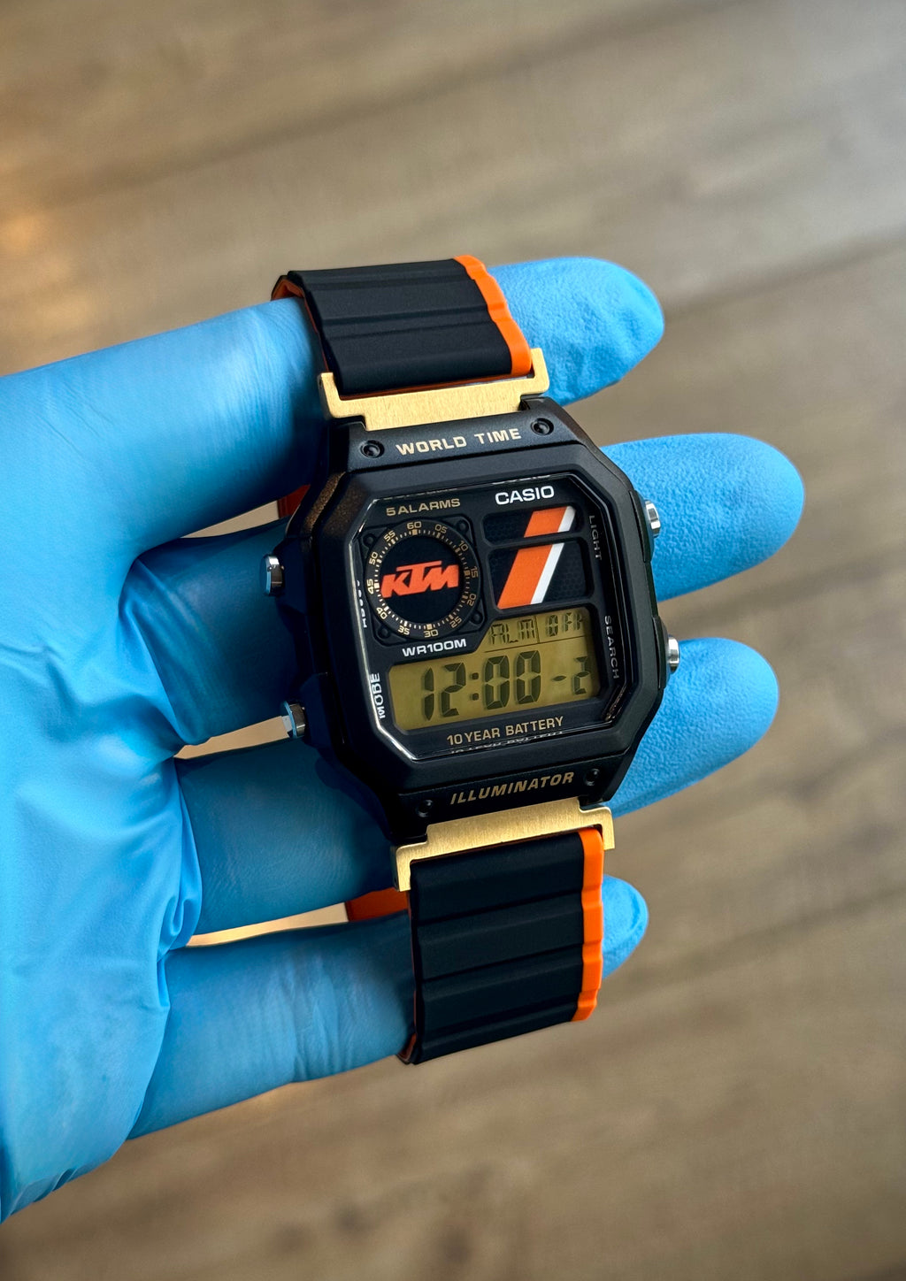 Custom KTM Mod Casio AE1200 Royale