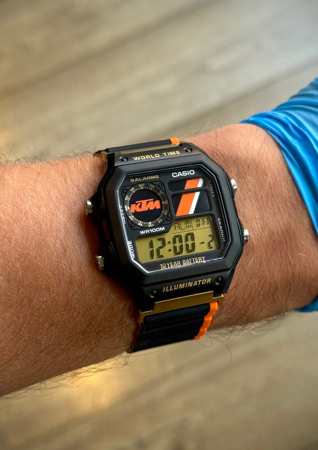 Custom KTM Mod Casio AE1200 Royale