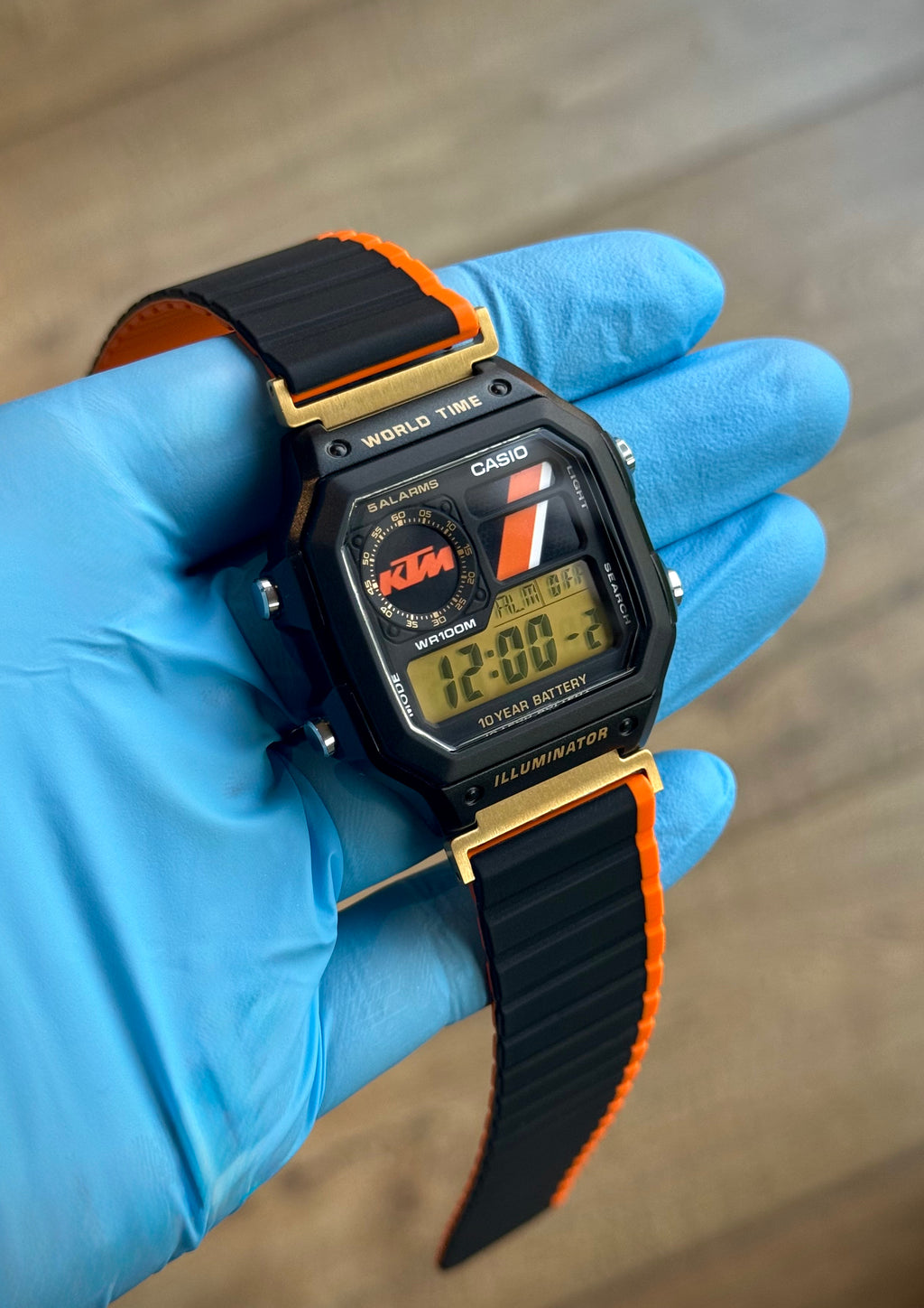 Custom KTM Mod Casio AE1200 Royale